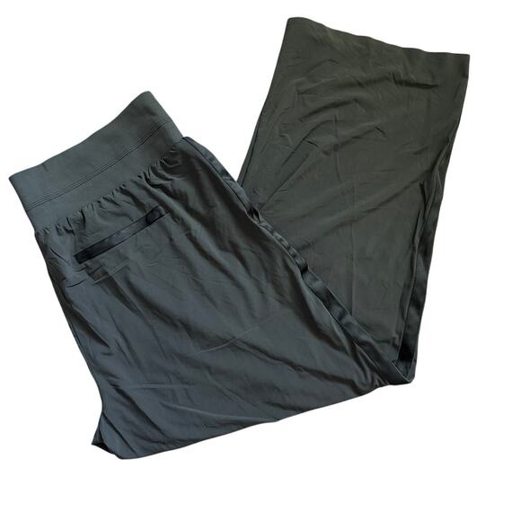 Athleta Plus Nolita Wide Leg Pants Mountain Olive Green Size 20 - Picture 7 of 11
